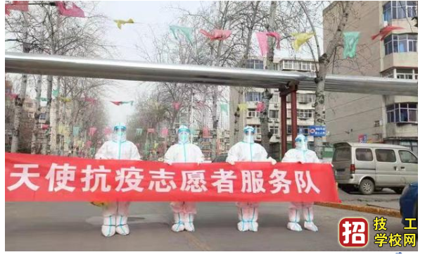 致疫情中最美的“逆行天使”--石家莊天使護士學校抗疫志愿者