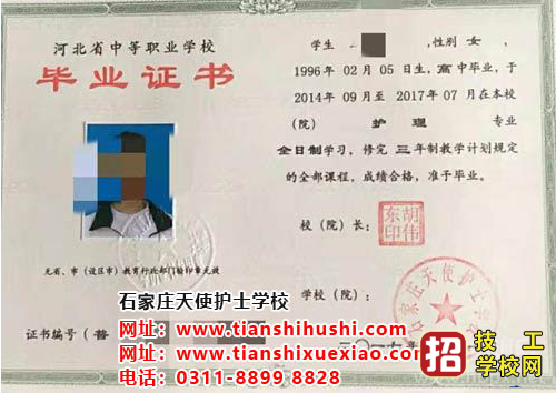 石家莊天使護士學校是中專還是大專？