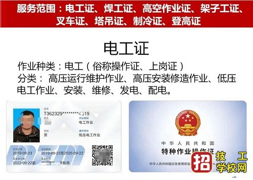 電工證報名所需費用